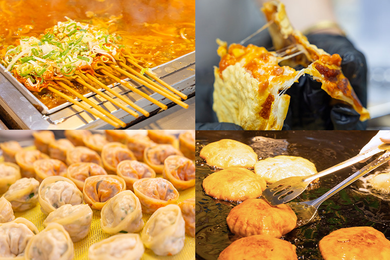 Three winter street snacks in Incheon’s traditional markets